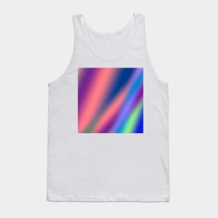 red blue green abstract texture pattern art Tank Top